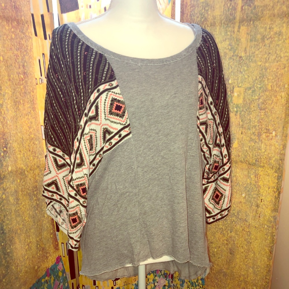 Super comfy bohemian sweater top